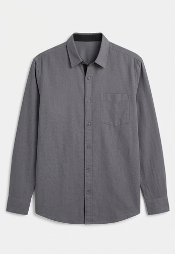 Slate Edge Casual Shirt