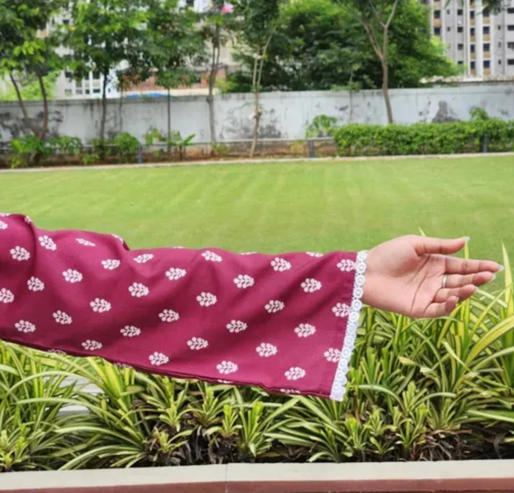 Pink Ethnic Casual Top