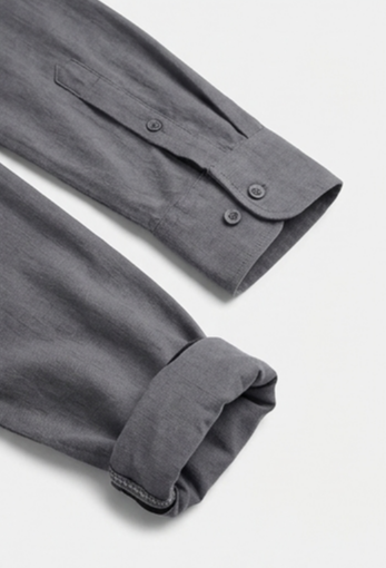 Slate Edge Casual Shirt